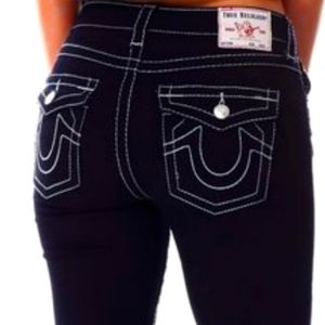 True Religion big print jeans sz 32